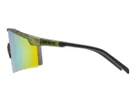 uvex "flowline" Sonnenbrille - Mirror Gold Lens / Olive Matt