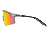 uvex "flowline" Sonnenbrille - Mirror Red Lens / Smoke Matt