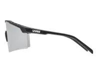 uvex "flowline" Sonnenbrille - Mirror Silver Lens / Black Matt
