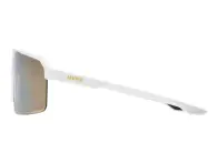 uvex "ramp" Sonnenbrille - Mirror Gold Lens / White Matt