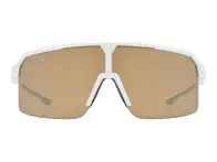 uvex "ramp" Sonnenbrille - Mirror Gold Lens / White Matt