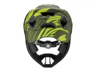 uvex "react jr. fullface" Fullface Helm - Dark Olive Matt (Kids)