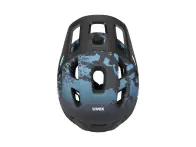 uvex "react jr. MIPS" MTB Helm - Azure-Deep Space Matt (Kids)