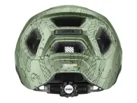 uvex "react jr." MTB Helm - Moss Green Altimeter Matt (Kids)