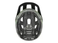 uvex "react jr." MTB Helm - Moss Green Altimeter Matt (Kids)