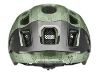 uvex "react jr." MTB Helm - Moss Green Altimeter Matt (Kids)