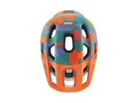 uvex "react jr." MTB Helm - Papaya Camo Matt (Kids)