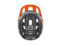 uvex "react jr." MTB Helm - Papaya Camo Matt (Kids)