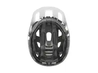 uvex "react jr." MTB Helm - White-Black Matt (Kids)