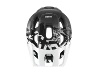 uvex "react jr." MTB Helm - White-Black Matt (Kids)