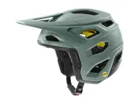 uvex "revolt MIPS" Fullface Helm - Moss Green-Black Matt