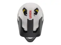 uvex "revolt MIPS" Fullface Helm - Oak Brown-Red Matt