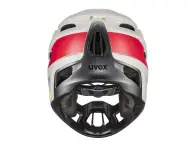 uvex "revolt MIPS" Fullface Helm - Oak Brown-Red Matt