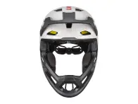 uvex "revolt MIPS" Fullface Helm - Oak Brown-Red Matt