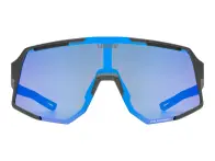 uvex "sequenze CV" Sonnenbrille - Buzzy Blue Lens / Black Matt