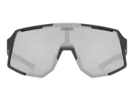 uvex "sequenze" Sonnenbrille - Mirror Silver Lens / Black Matt