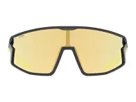 uvex "skyryse jr." Sonnenbrille - Mirror Yellow Lens / Black-Yellow Matt (Kids)