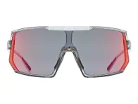 uvex "sportstyle 235" Sonnenbrille - Mirror Red Lens / Smoke Transparent