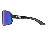 uvex "sportstyle 237 CV" Sonnenbrille - Buzzy Blue Lens / Black Matt