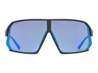 uvex "sportstyle 237 CV" Sonnenbrille - Buzzy Blue Lens / Black Matt