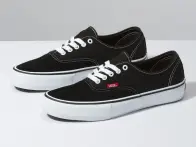 Vans "Authentic Pro" Shoes - Black/True White