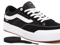 Vans "Berle" Shoes - Black/White