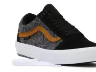 Vans "BMX Old Skool" Shoes - Black/Golden Brown (Courage Adams)
