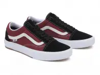 Vans "BMX Old Skool" Shoes - Black Iris/Russet Brown