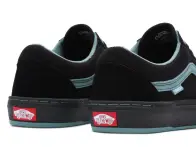 Vans "BMX Old Skool" Shoes - Black/Teal