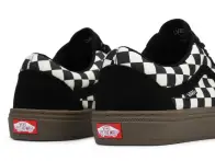Vans "BMX Old Skool" Shoes - Checkerboard Black