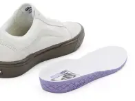 Vans "BMX Old Skool" Schuhe -  Marshmallow/Gum