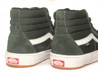 Vans "BMX Sk8-Hi" Shoes - Dark Forest