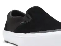 Vans "BMX Slip-On Pro" Shoes - Black/Gray/White