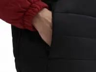 Vans "Carlton Puffer" Jacke - Pomegranate-Black