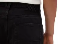 Vans "Check-5 Baggy Denim" Hose - Black