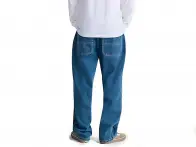 Vans "Check-5 Baggy Denim" Hose - Vintage Indigo Blue