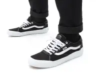 Vans "Chima Pro 2" Shoes - (Canvas) Black/White