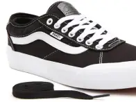 Vans "Chima Pro 2" Shoes - (Canvas) Black/White