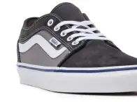 Vans "Chukka Low Sidestripe" Schuhe - Asphalt/Blue