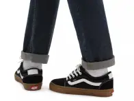 Vans "Chukka Low Sidestripe" Schuhe - Black/Gum