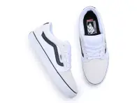 Vans "Chukka Low Sidestripe" Shoes - White/Black/Gum