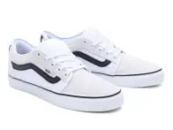 Vans "Chukka Low Sidestripe" Shoes - White/Black/Gum
