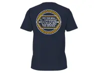 Vans "Circle Checker Drop" T-Shirt - Navy