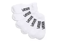 Vans "Classic No Show" Socks (3 Pair) - White