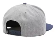 Vans "Classic Patch" Cap - Heather Grey / Dress Blues