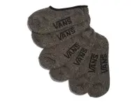Vans "Classic Super No Show" Socken (3 Paar) - Black Heather