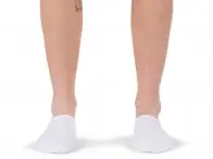 Vans "Classic Super No Show" Socks (3 Pair) - White/Black