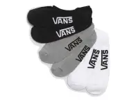 Vans "Classic Super No Show" Socken (3 Paar) - White/Black/Grey