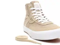 Vans "Crockett High Pro" Schuhe - Incense/White