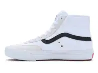 Vans "Crockett High" Shoes - White/Black/Gum